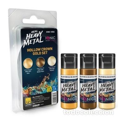 Maquetas: IONIC - Set Real Heavy Metal - Oro Hollow Crown 0582