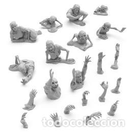 Maquetas: GREEN STUFF - Zombis Resucitados 1/35 12741