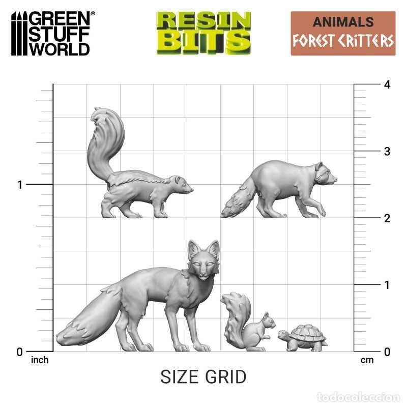 Maquetas: GREEN STUFF - ANIMALES DEL BOSQUE 12302 - Foto 2