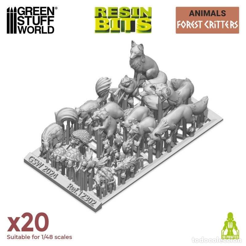Maquetas: GREEN STUFF - ANIMALES DEL BOSQUE 12302 - Foto 3