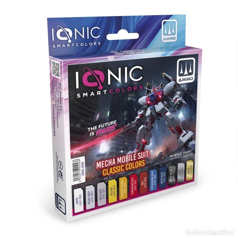 Maquetas: IONIC Mecha Mobile Suit - Colores Cl&aacute;sicos 0458