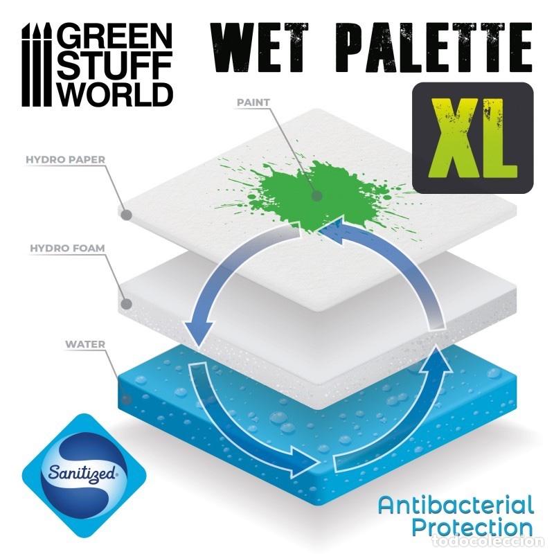 Maquetas: GREEN STUFF - PALETA H&Uacute;MEDA XL 10620 - Foto 2