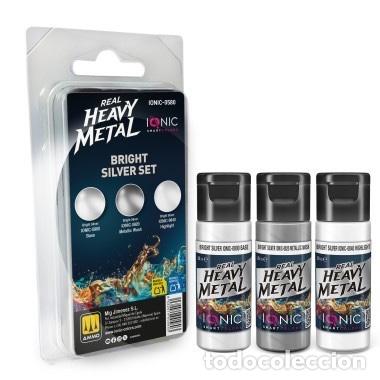 Maquetas: IONIC Set Real Heavy Metal - Plata Brillante 0580 - Foto 1