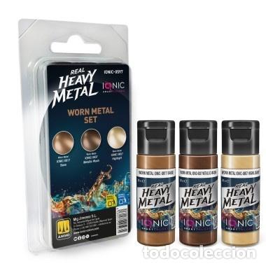 Macchiette: IONIC - Set Real Heavy Metal - Metal Desgastado 0597
