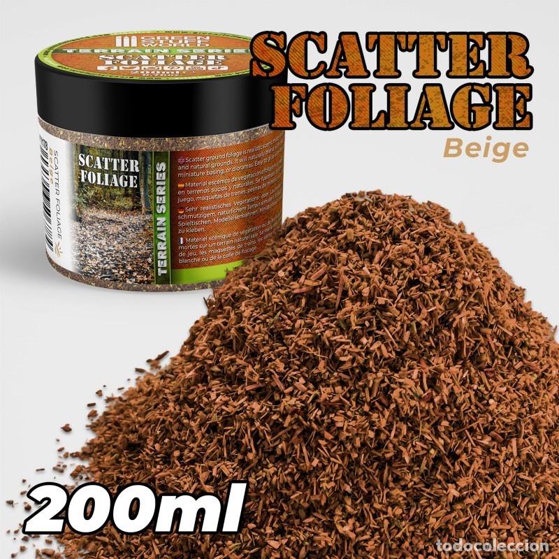Maquetas: GREEN STUFF - HOJARASCA MARR&Oacute;N/BEIGE 200 ml 11178