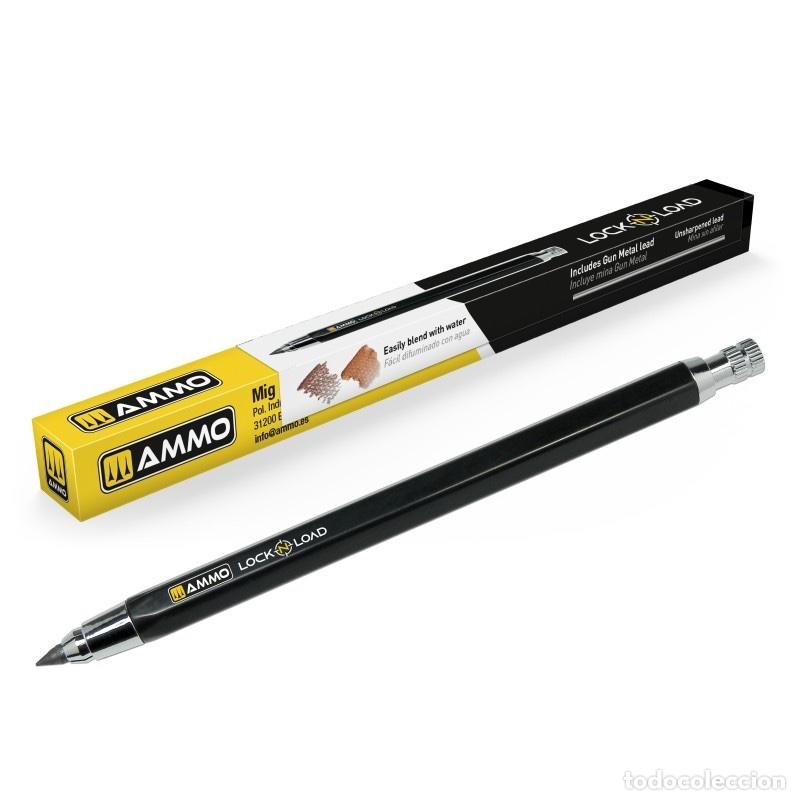 Maquetas: AMMO - LOCK N LOAD - PORTAMINAS RECARGABLE PARA EFECTOS 8313 - Foto 1