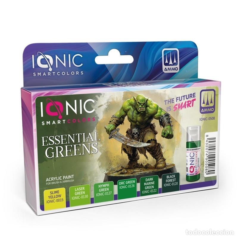 Maquetas: IONIC SET VERDES ESENCIALES 0508 - Foto 1