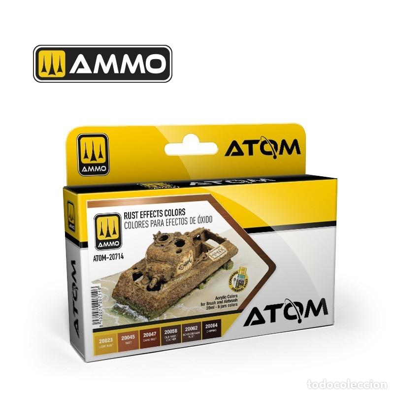Maquetas: ATOM SET DE COLORES DE EFECTOS OXIDO 20714