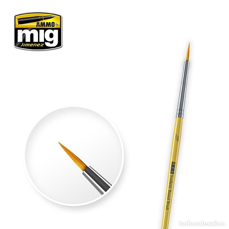 Maquetas: AMMO - PINCEL SINT&Eacute;TICO REDONDO 3/0 8611