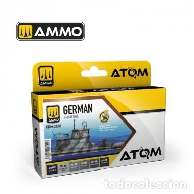 Maquettes: ATOM SET U-BOOT ALEMAN DE LA SEGUNDA GUERRA MUNDIAL 20801