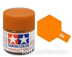 Maquetas: TAMIYA X6 NARANJA BRILLO