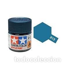 Maquetas: TAMIYA X13 AZUL METALIZADO