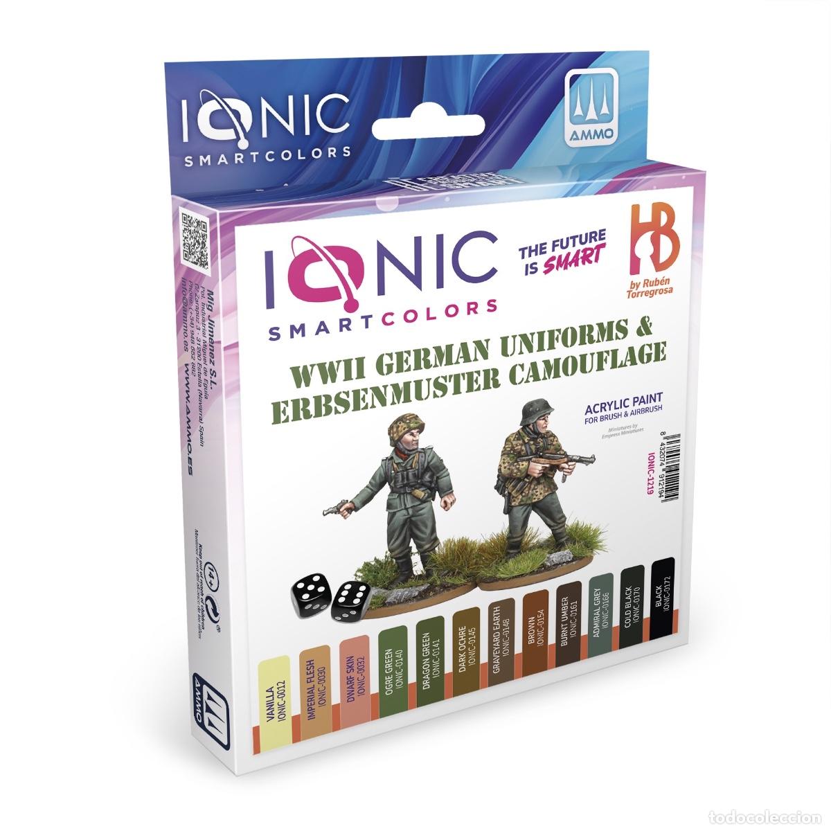 Maquetas: IONIC - WII GERMAN UNIFORMS & ERBSENMUSTER CAMOUFLAGE 1219