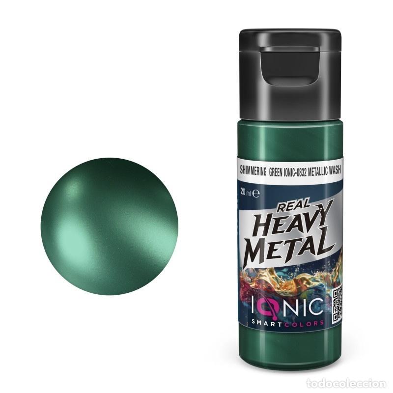Maquetas: Boreal Green IONIC- 0833 Metallic Wash