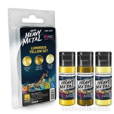 Maquetas: IONIC - Set Real Heavy Metal - Amarillo Luminoso 0581 - Foto 1