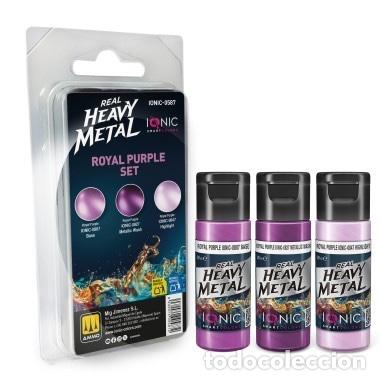 Maquetas: IONIC - Set Real Heavy Metal - P&uacute;rpura Real 0587