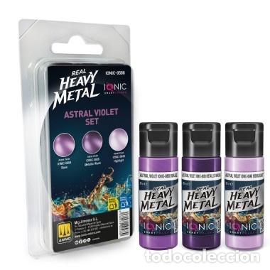 Maquetas: IONIC - Set Real Heavy Metal - Violeta Astral 0588