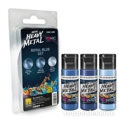 Maquetas: IONIC - Set Real Heavy Metal - Azul Real 0589 - Foto 1