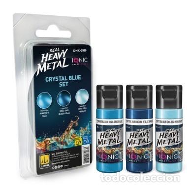 Maquetas: IONIC - Set Real Heavy Metal - Azul Cristal 0590