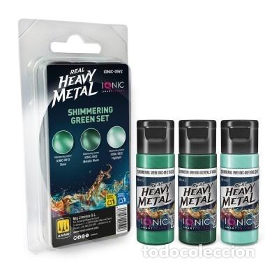 Maquetas: Set Real Heavy Metal - Verde Reluciente 0592