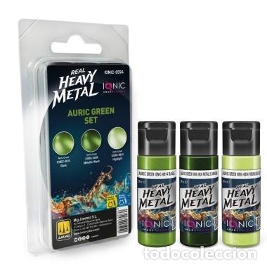 Maquetas: IONIC - Set Real Heavy Metal - Verde &Aacute;urico 0594