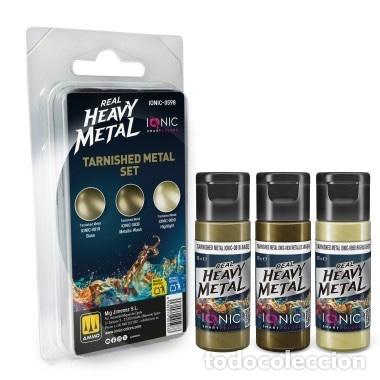 Maquetas: IONIC - Set Real Heavy Metal - Metal Deslustrado 0598