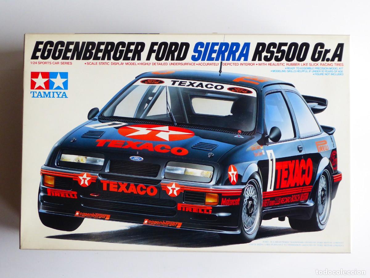Maquetas: 1/24 Tamiya Ford Sierra RS 500 Cosworth Gr. A Texaco Eggenberger #1 #2 Ludwig Soper Brancatelli