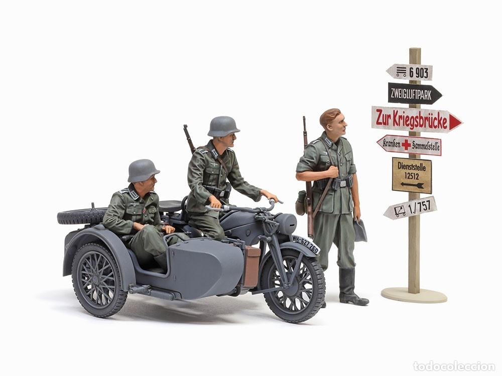 Maquetas: TAMIYA - Z&uuml;ndapp KS600 & Sidecar 35384 - Foto 6