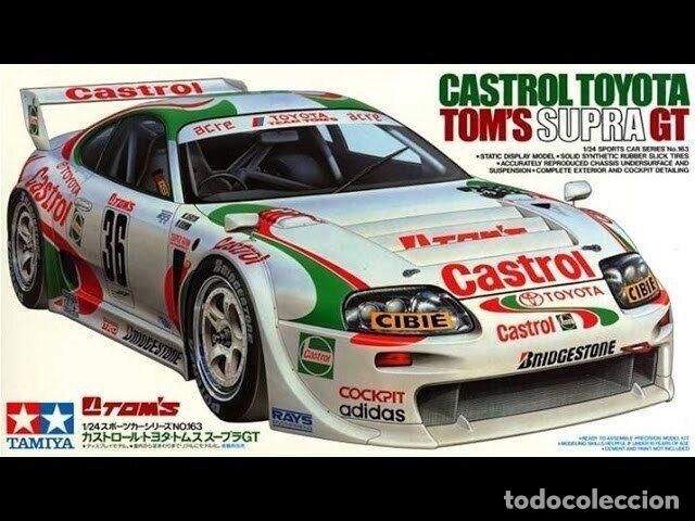 Maquetas: TAMIYA - CASTROL TOYOTA TOM&acute;S SUPRA GT 24163