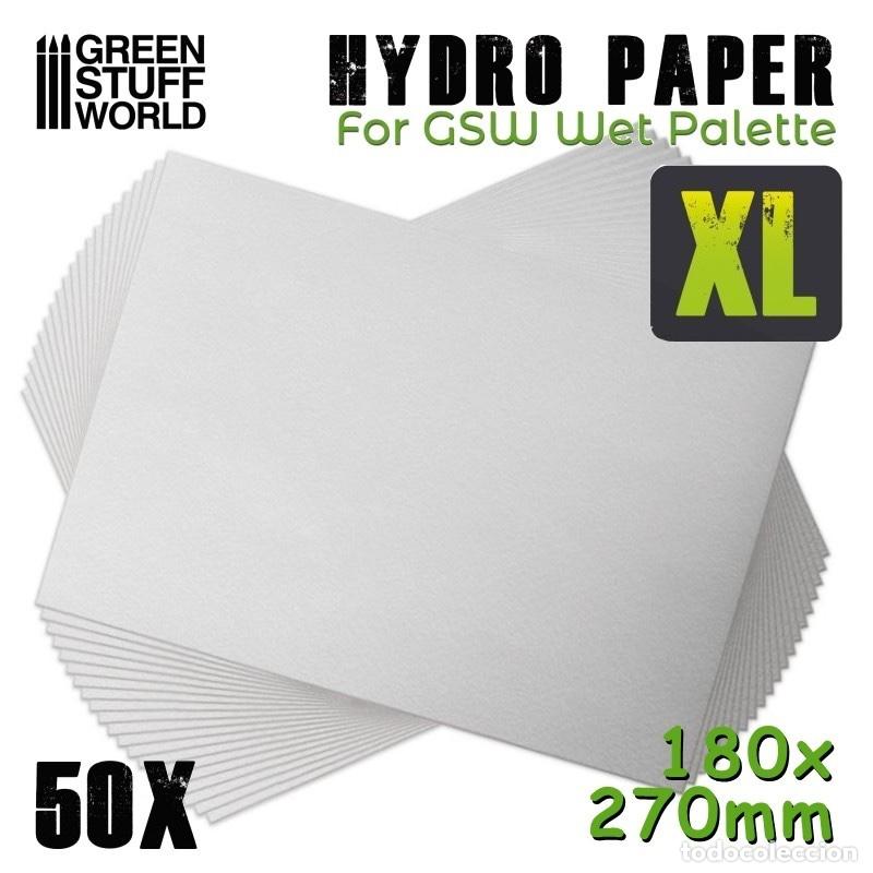 Maquetas: GREEN STUFF - PAPEL PALETA H&Uacute;MEDA XL 180x270mm 10621