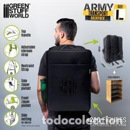 Maquetas: GREEN STUFF - MOCHILA TRANSPORTE MINIATURAS L 13230