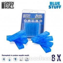 Maquetas: GREEN STUFF - BLUE STUFF REUTILIZABLE (8 BARRAS) 9016 - Foto 2