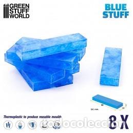 Maquetas: GREEN STUFF - BLUE STUFF REUTILIZABLE (8 BARRAS) 9016 - Foto 3