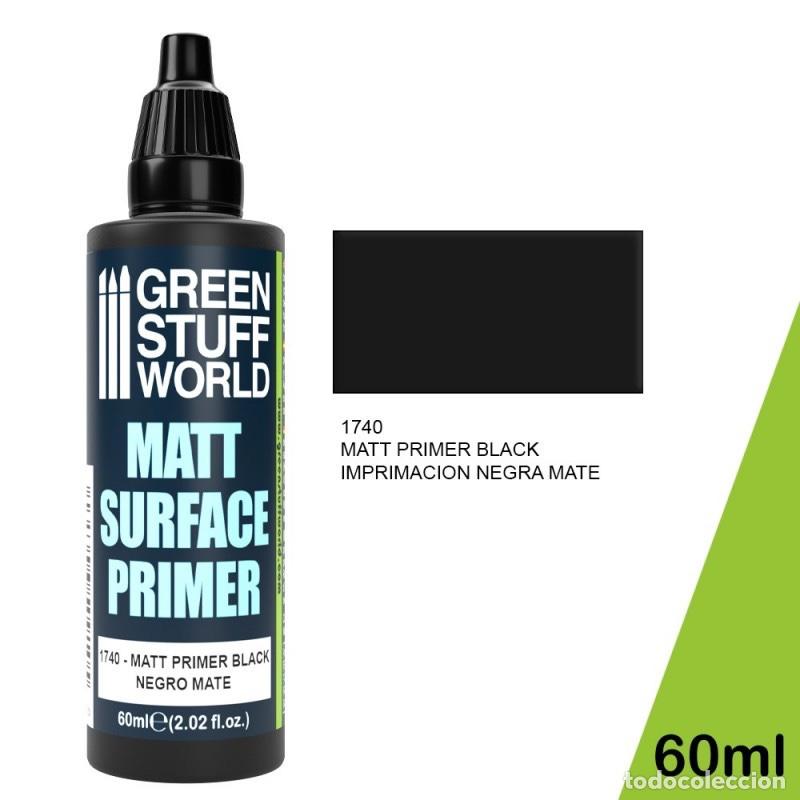 Maquetas: GREEN STUFF - IMPRIMACI&Oacute;N NEGRO MATE 60ml 1740