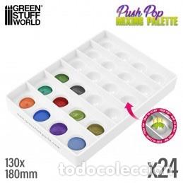 Maquetas: GREEN STUFF - PALETA DE MEZCLAS PUSH POP 5448 - Foto 3