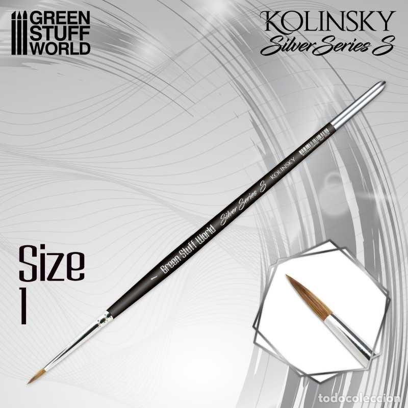 Maquetas: GREEN STUFF - PINCEL SILVER SERIES (S) - 1 3530