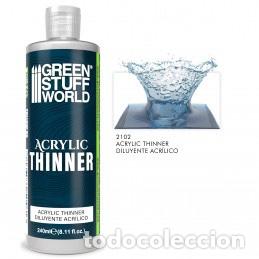 Maquetas: GREEN STUFF - DILUYENTE ACR&Iacute;LICO 240 ml. 2102