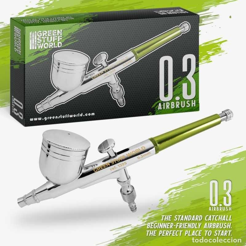 Maquetas: GREEN STUFF - AER&Oacute;GRAFO GSW DOBLE-ACCI&Oacute;N 0.3 mm 1395
