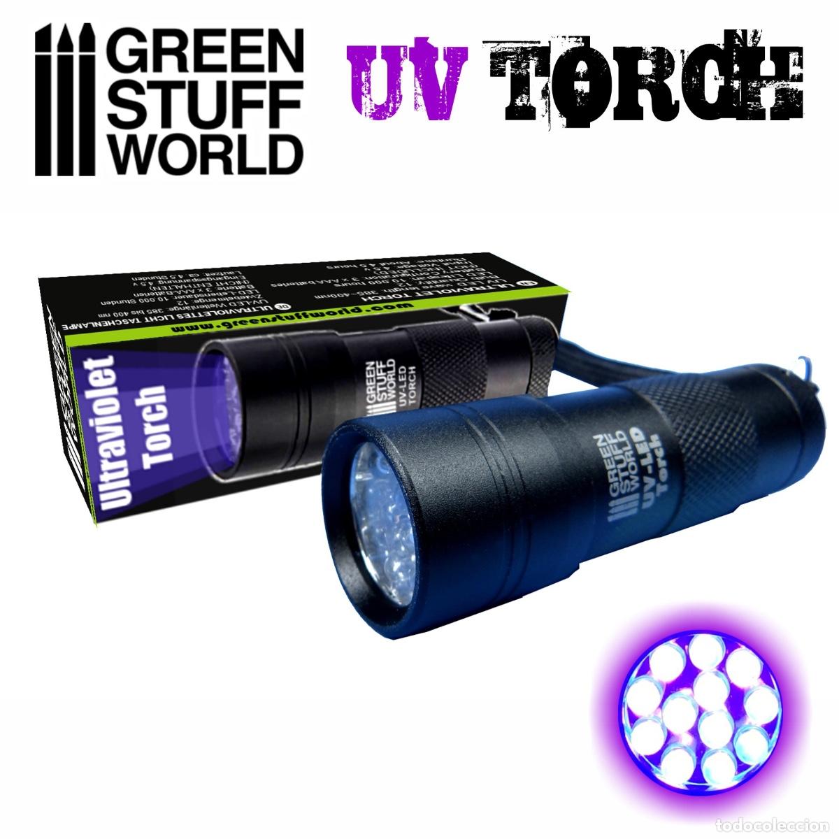 Maquetas: GREEN STUFF - LINTERNA DE LUZ ULTRAVIOLETA 1909