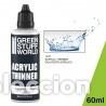 Maquetas: GREEN STUFF - DILUYENTE ACR&Iacute;LICO 60 ml. 1747