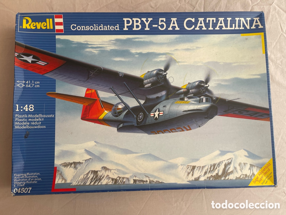 Maquetas: Consol&iacute;dated PBY-5A CATALINA 1:48 REVELL 04507 maqueta avi&oacute;n hidroavi&oacute;n