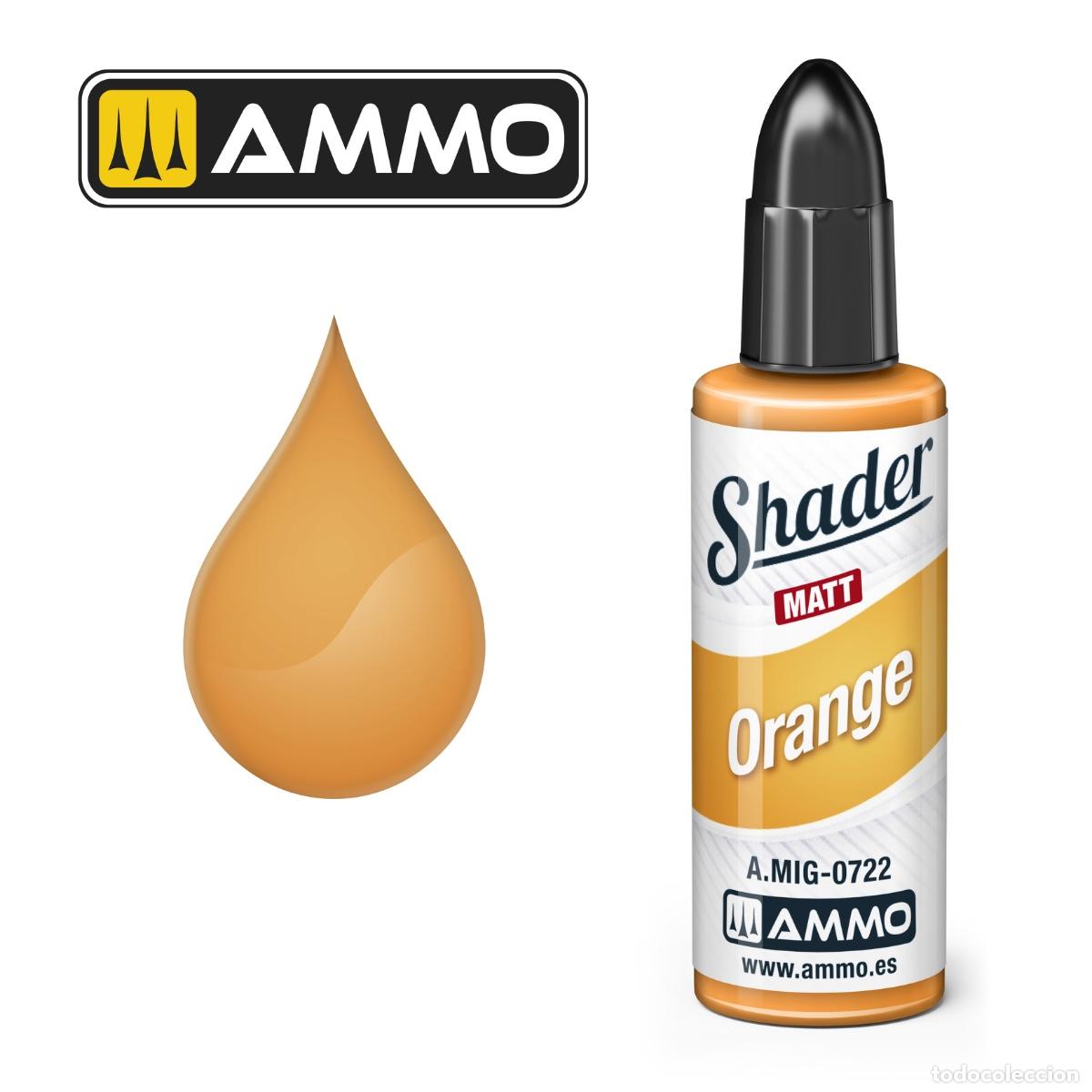 Maquetas: AMMO - SOMBREADOR MATE NARANJA 0722