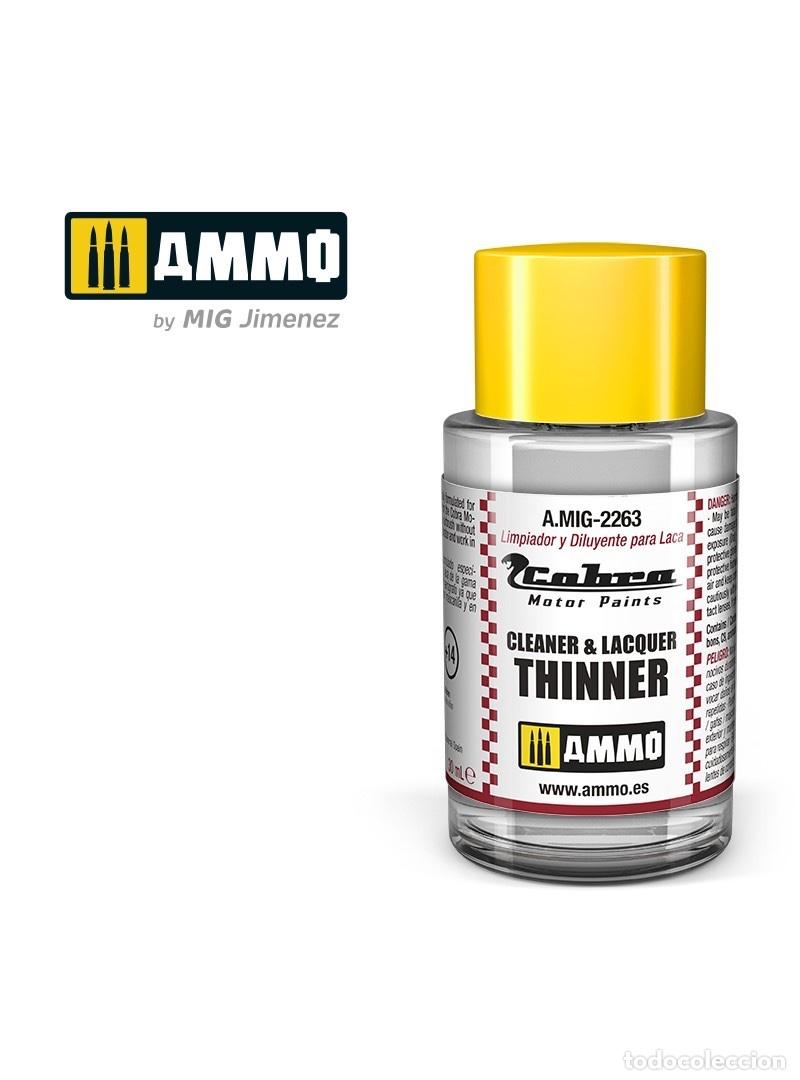 Maquetas: AMMO - COBRA MOTOR LIMPIADOR Y DILUYENTE PARA LACA 2263