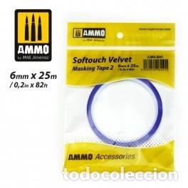 Modelle: AMMO - CINTA DE ENMASCARAR DE BAJA ADHESION DE ALTA CALIDAD (6mm x 25m) 8241