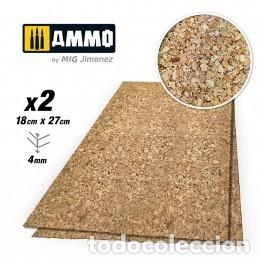 Maquetas: AMMO - CREATE CORK GRANO GRUESO 4 MM - 2 PCS 8844
