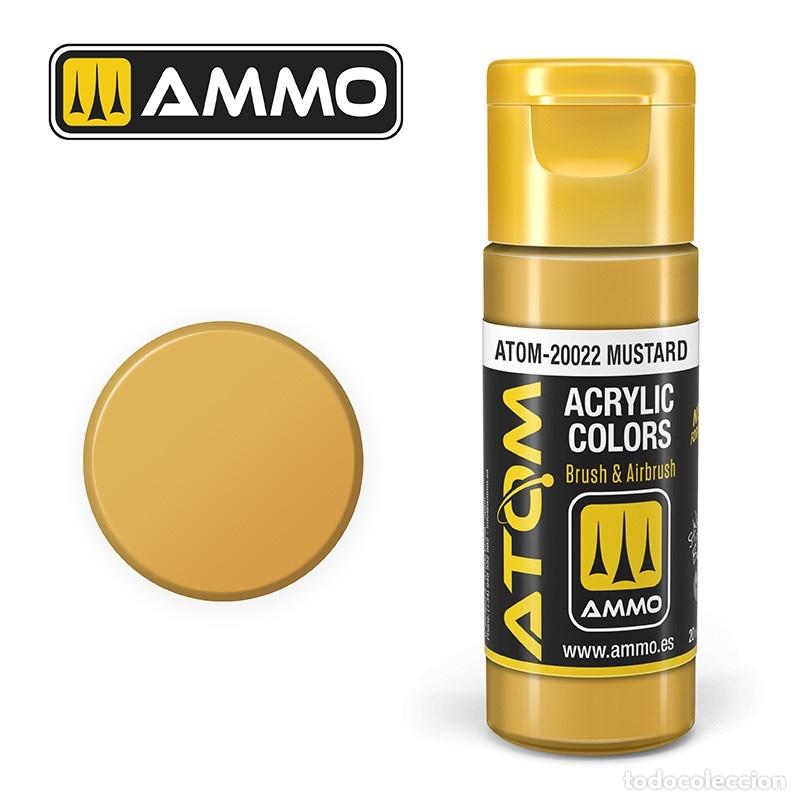 Maquettes: ATOM COLOR MUSTARD 20022