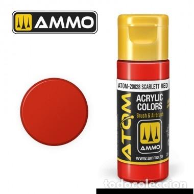 Maquetas: ATOM COLOR SCARLET RED 20028