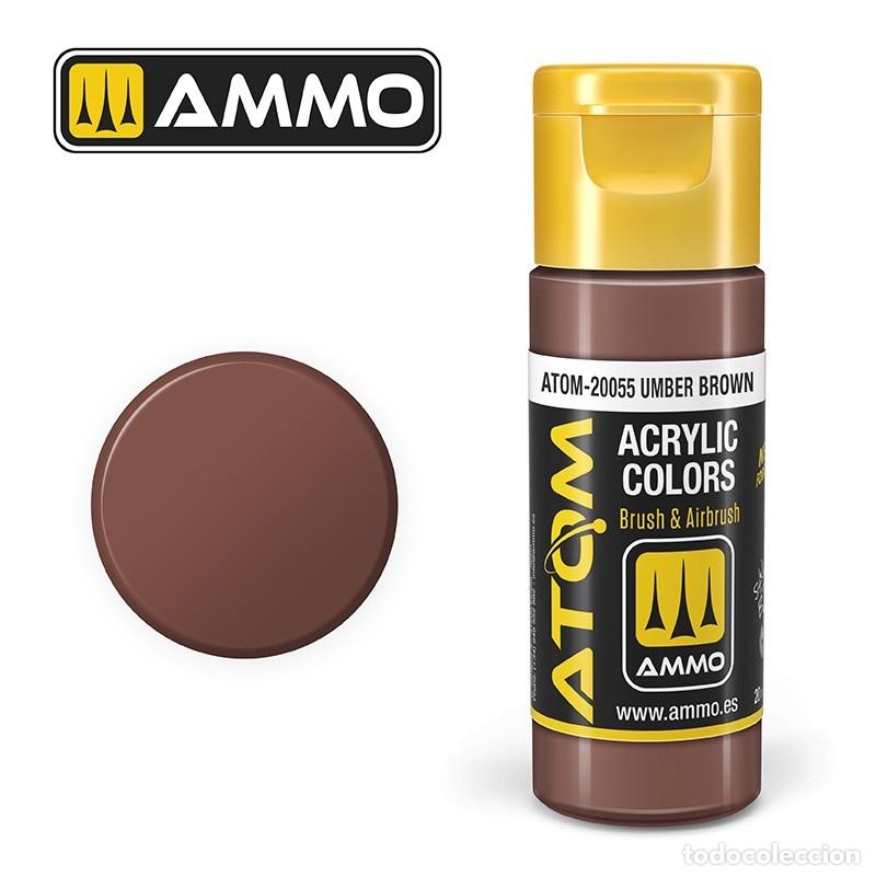 Maquetas: ATOM COLOR UMBER BROWN 20055