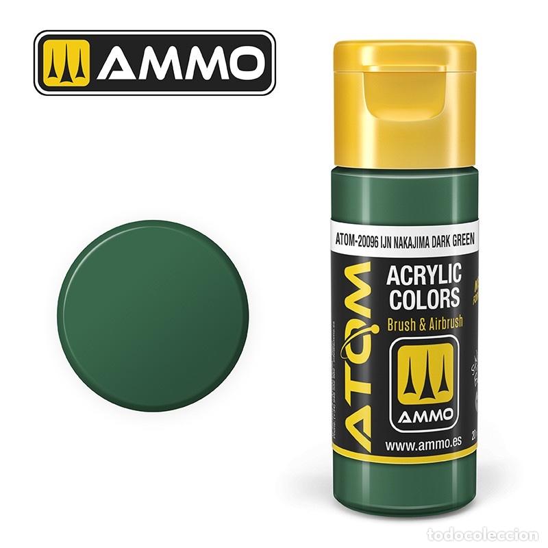 Models: ATOM COLOR IJN NAKAJIMA DARK GREEN 20096
