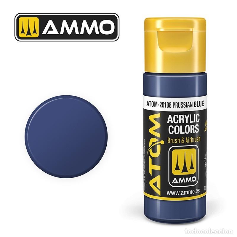 Maquetas: ATOM COLOR PRUSSIAN BLUE 20108